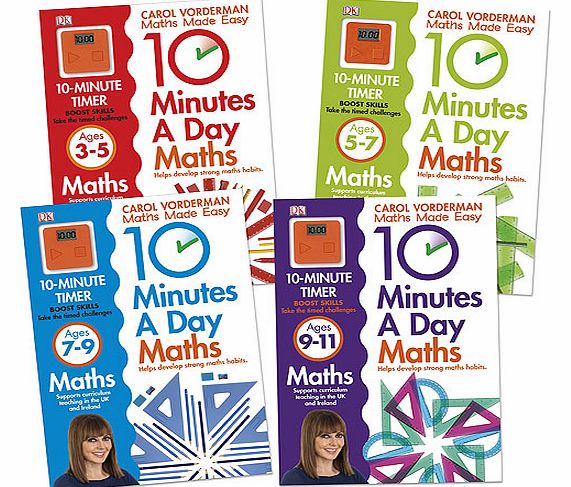 Carol Vordermans 10 Minutes a Day Maths - Age