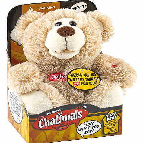 Yellow Moon Chatimals Bear - Each