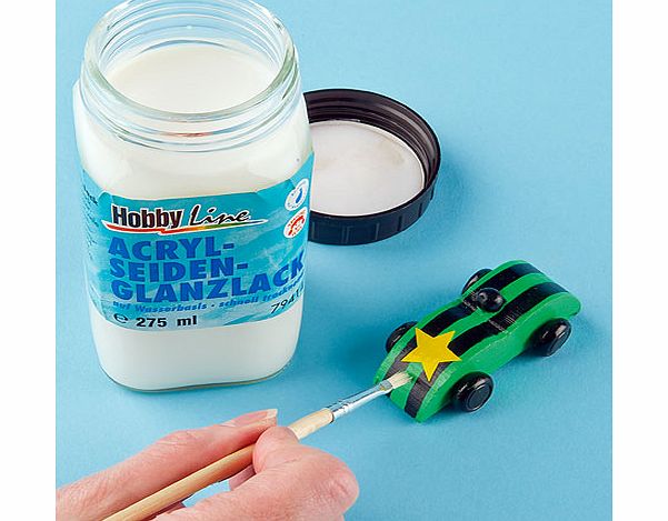 Yellow Moon Class-Size Acrylic Satin Varnish - Per jar