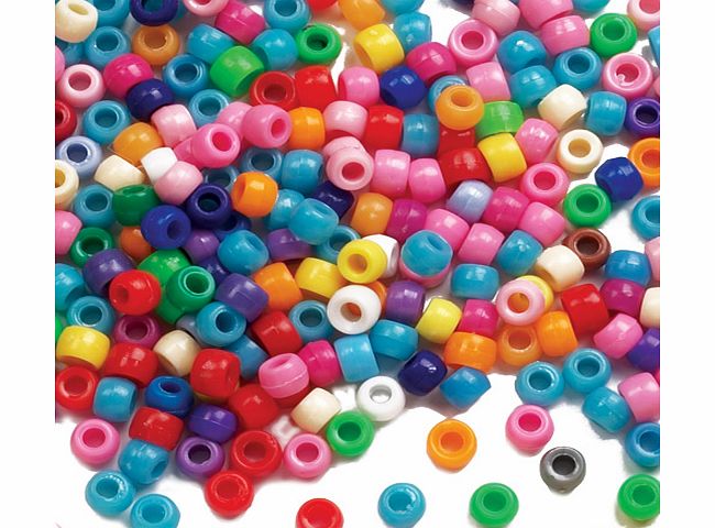 Yellow Moon Coloured Beads Value Pack - Pack of 600