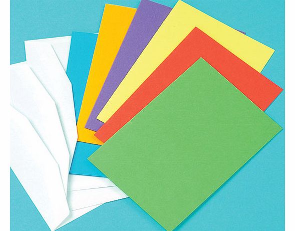 Coloured Card Blanks - Pack of 12