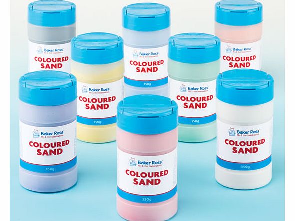 Coloured Sand - Pack of 8