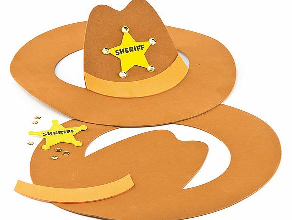 Yellow Moon Cowboy Hat Kits - Pack of 2