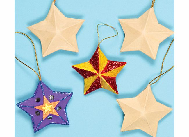 Craft Stars - Pack of 6