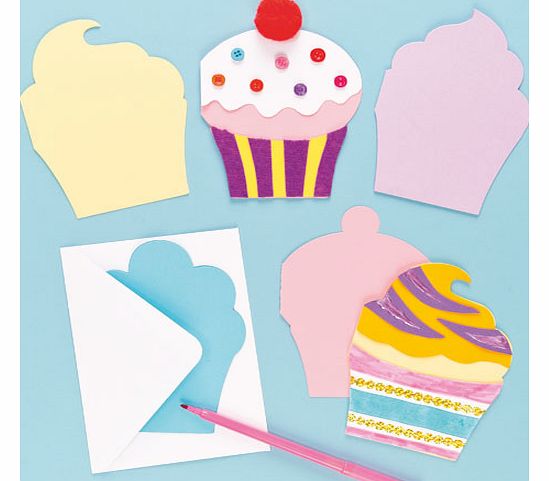 Cupcake Card Blanks - Pack of 8