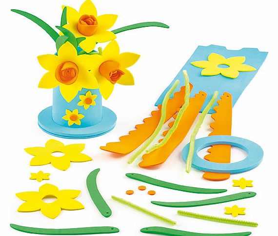 Daffodils  Vase Foam Kits - Pack of 2