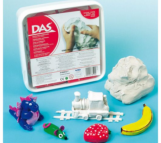 DAS Air Hardening Modelling Clay - White 2kg