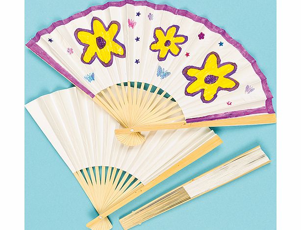 Yellow Moon Design a Fan - Pack of 4
