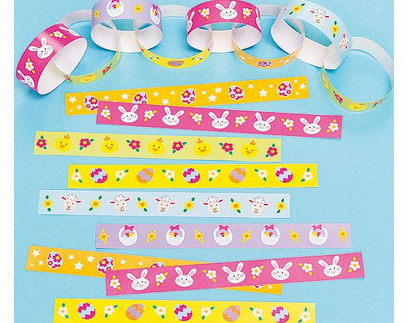 Yellow Moon Easter Paper Chains - Pack of 240