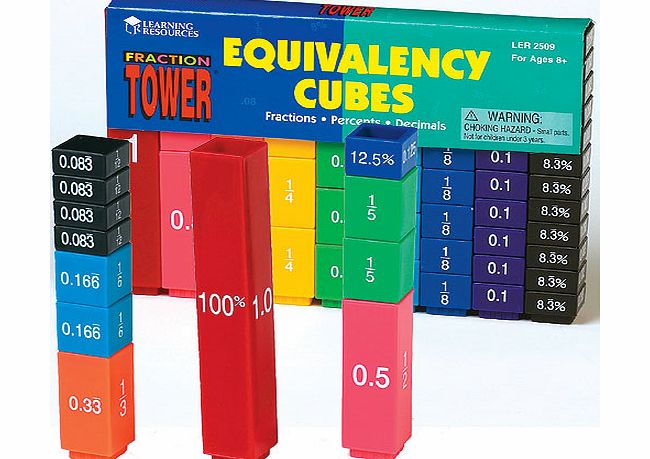 Yellow Moon Equivalency Tower Cube Set - Set of 51