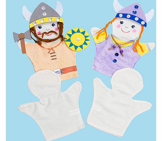 Fabric Hand Puppets - Pack of 6