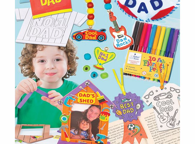 Yellow Moon Fathers Day Craft Pack - Each