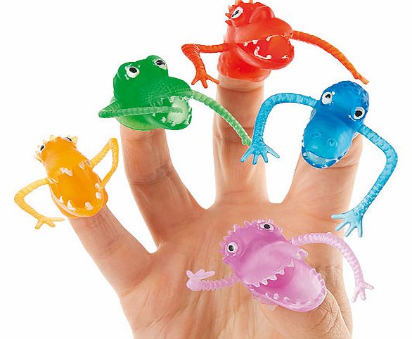 Yellow Moon Finger Monsters - Pack of 10