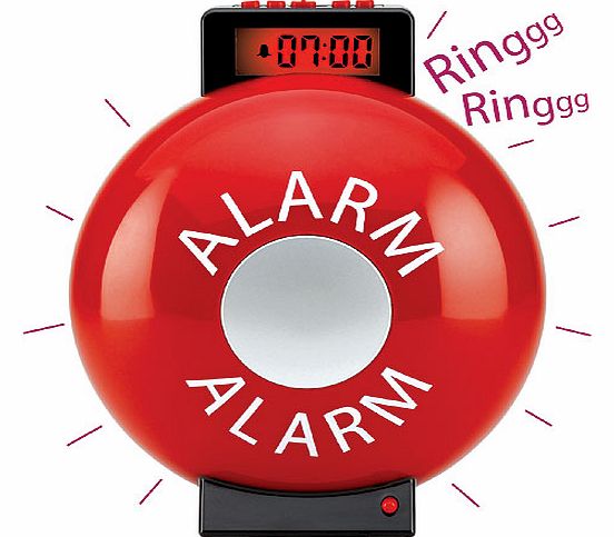 Yellow Moon Firebell Alarm Clock - Each