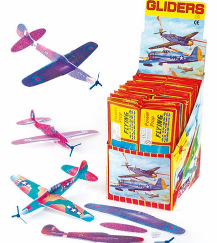 Yellow Moon Flying Gliders - Pack of 6
