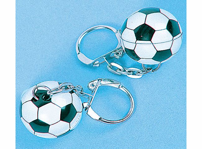 Football Keyrings - Pack of 12