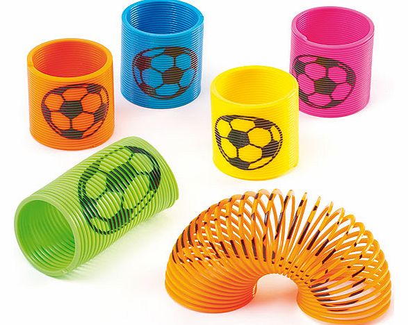 Yellow Moon Football Magic Springs - Pack of 6