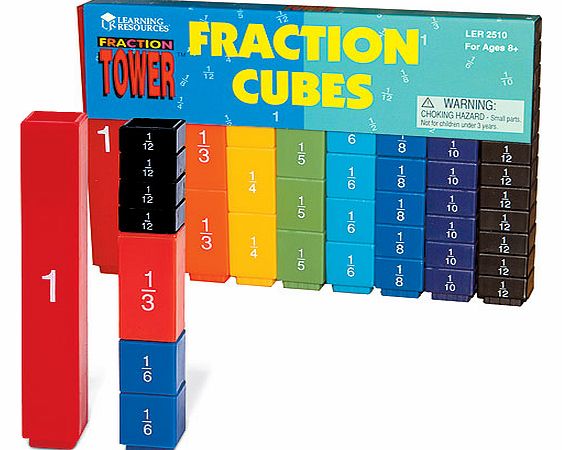 Yellow Moon Fraction Tower Cube Set - Set of 51