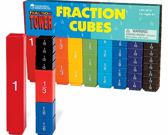 Fraction Tower Cube Set - Set of 51