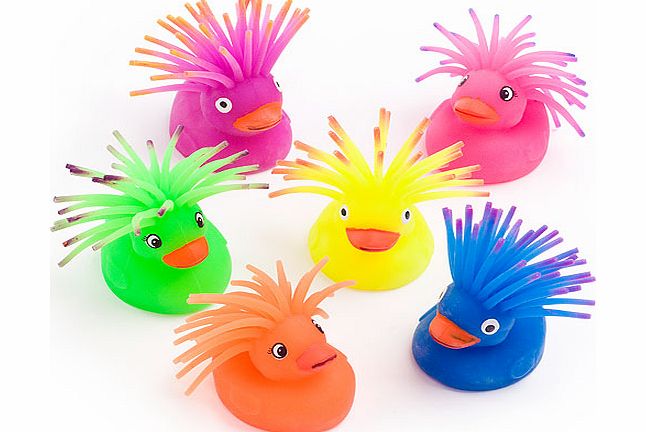 Yellow Moon Funky Ducks - Pack of 6