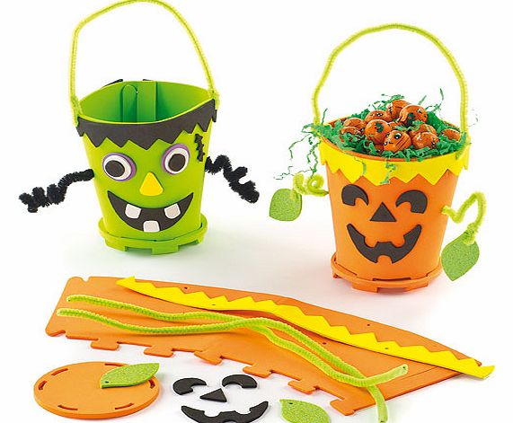 Halloween Treat Pot Kits - Pack of 2