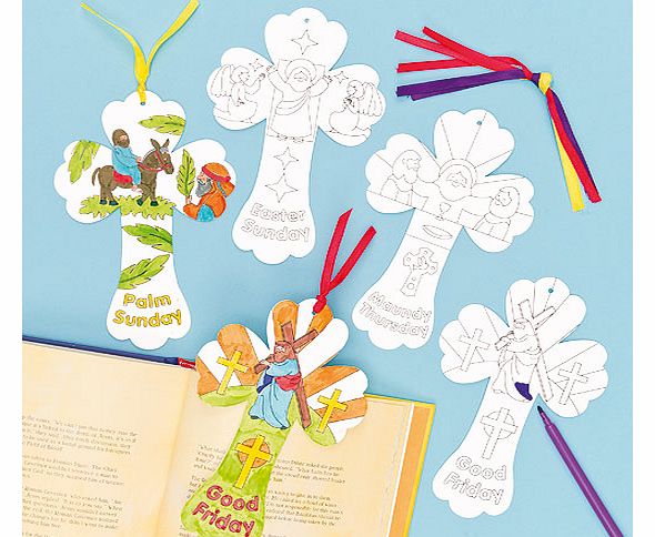 Yellow Moon Holy Week Bookmarks - Pack of 8