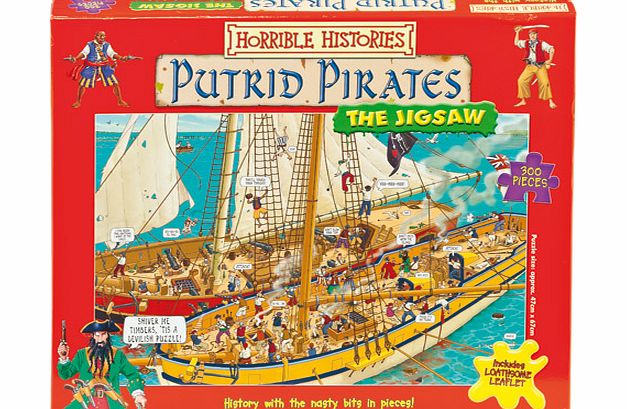 Horrible Histories Putrid Pirates Puzzle - Each