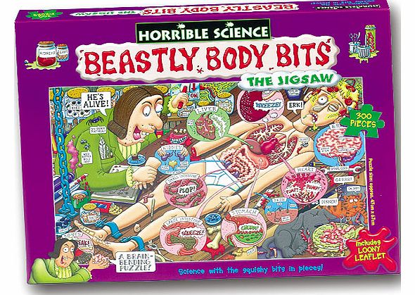 Horrible Science Beastly Body Bits Puzzle - Each