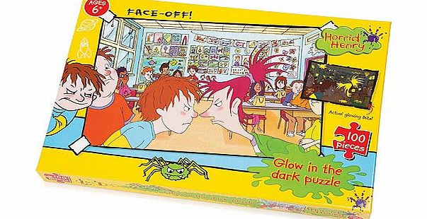Yellow Moon Horrid Henry Face Off Jigsaw - Each