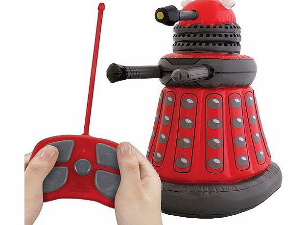 Yellow Moon Inflatable Remote Control Dalek - Each