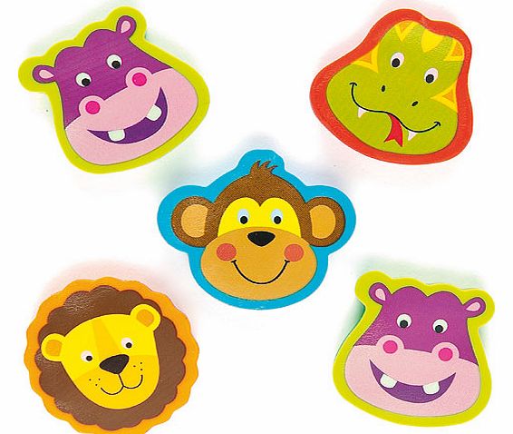 Jungle Chums Erasers - Pack of 8