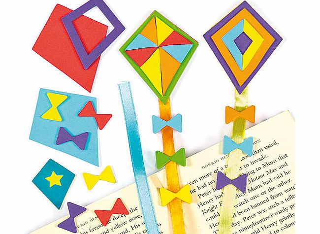 Yellow Moon Kite Bookmark Kits - Pack of 4