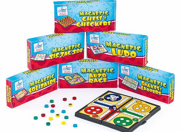Yellow Moon Magnetic Games - Pack of 6