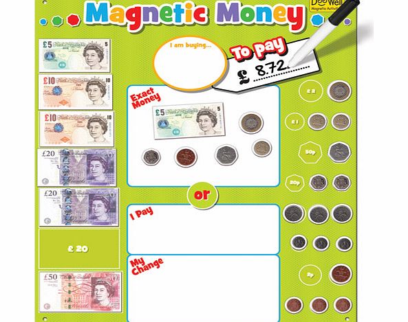 Yellow Moon Magnetic Money Chart - Each