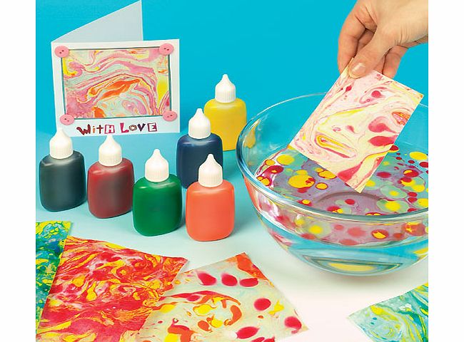 Marbling Ink - Pack of 6