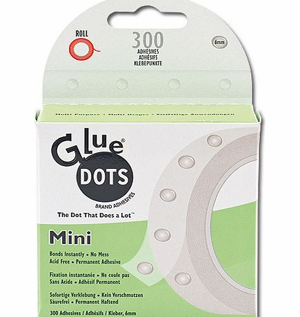 Yellow Moon Mini Glue Dots - Pack of 300