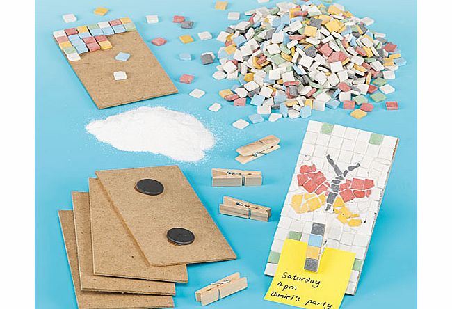 Yellow Moon Mini Mosaic Clipboard Kits - Per kit