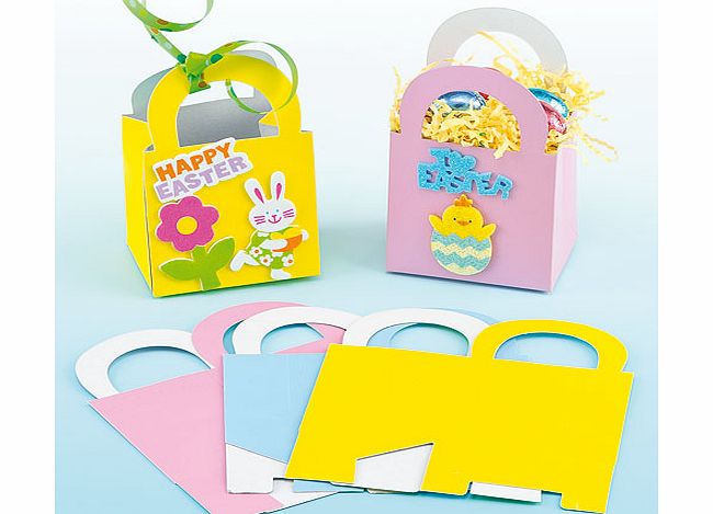 Yellow Moon Mini Pastel Gift Bags - Pack of 12
