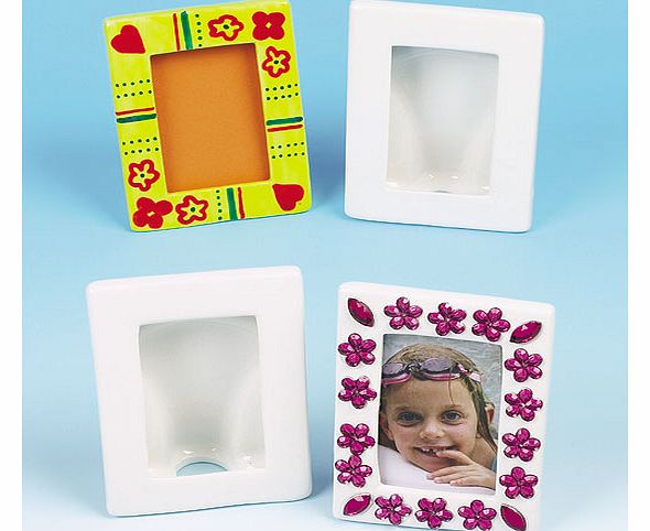 Mini Porcelain Photo Frames - Box of 6