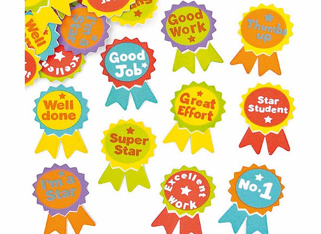 Yellow Moon Motivational Rosette Stickers - Pack of 120
