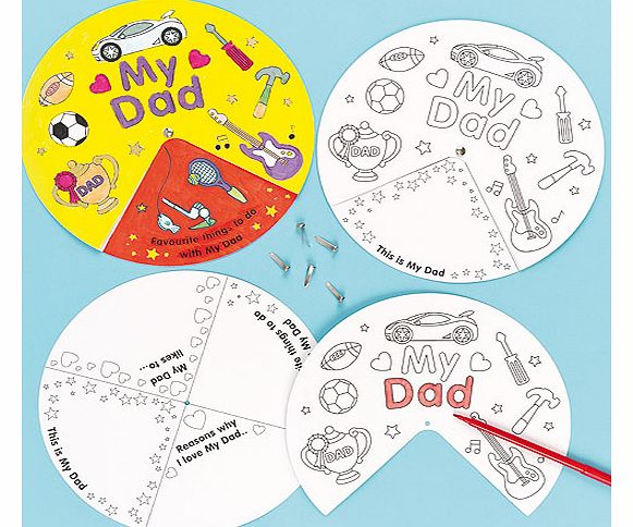 Yellow Moon My Dad Story Wheels - Pack of 3