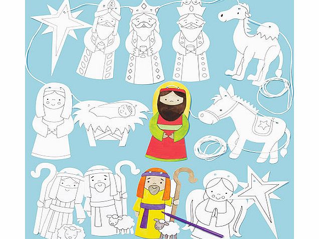 Nativity Story Bunting - Per pack