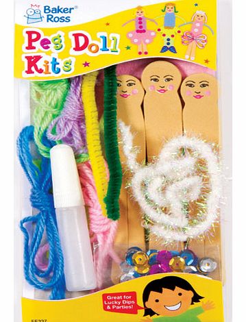Yellow Moon Peg Doll Kits - Each