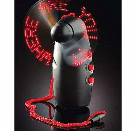 Yellow Moon Personalised Message Fan - Each