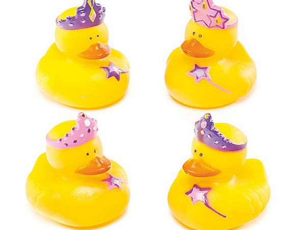 Yellow Moon Princess Ducks - Pack of 4