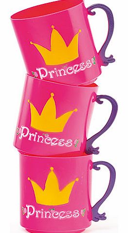 Yellow Moon Princess Mugs - Pack of 4