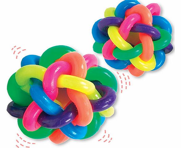 Rainbow Atom Balls - Pack of 6