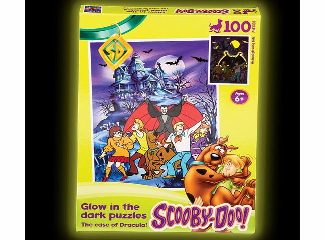 Scooby Doo Glow In the Dark Dracula Puzzle - Each