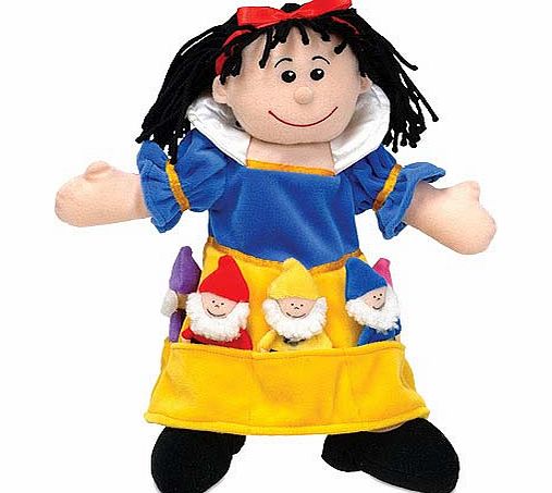 Yellow Moon Snow White and the Seven Dwarfs Puppet Set - Each