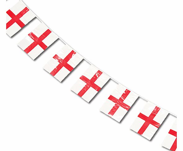 Yellow Moon St. Georges Cross Flag Bunting - Pack of 3